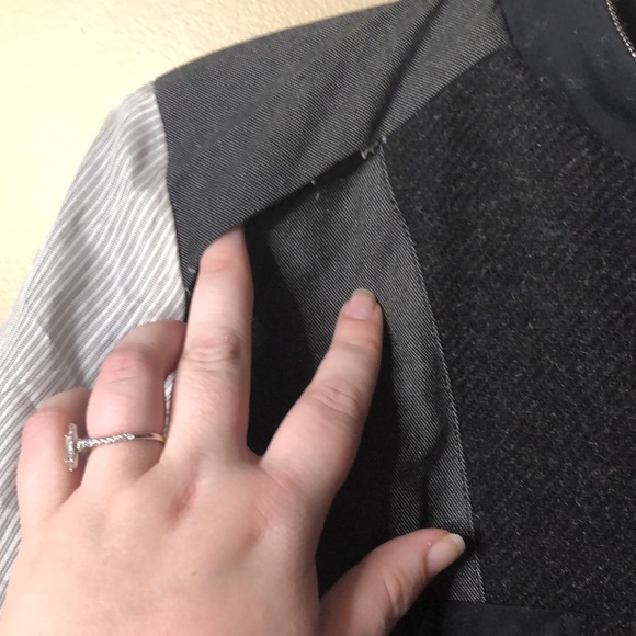 Diesel asymmetrical moto jacket - Picture 9 of 11